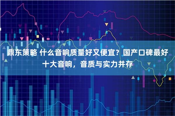 鼎东策略 什么音响质量好又便宜?国产口碑最好十大音响,音质与实力并存